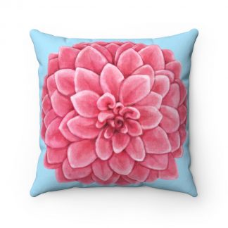 Flower pillow detail